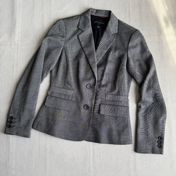 Charcoal Gray Classic Blazer Jacket 2P - Picture 9 of 16